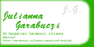 julianna garabuczi business card